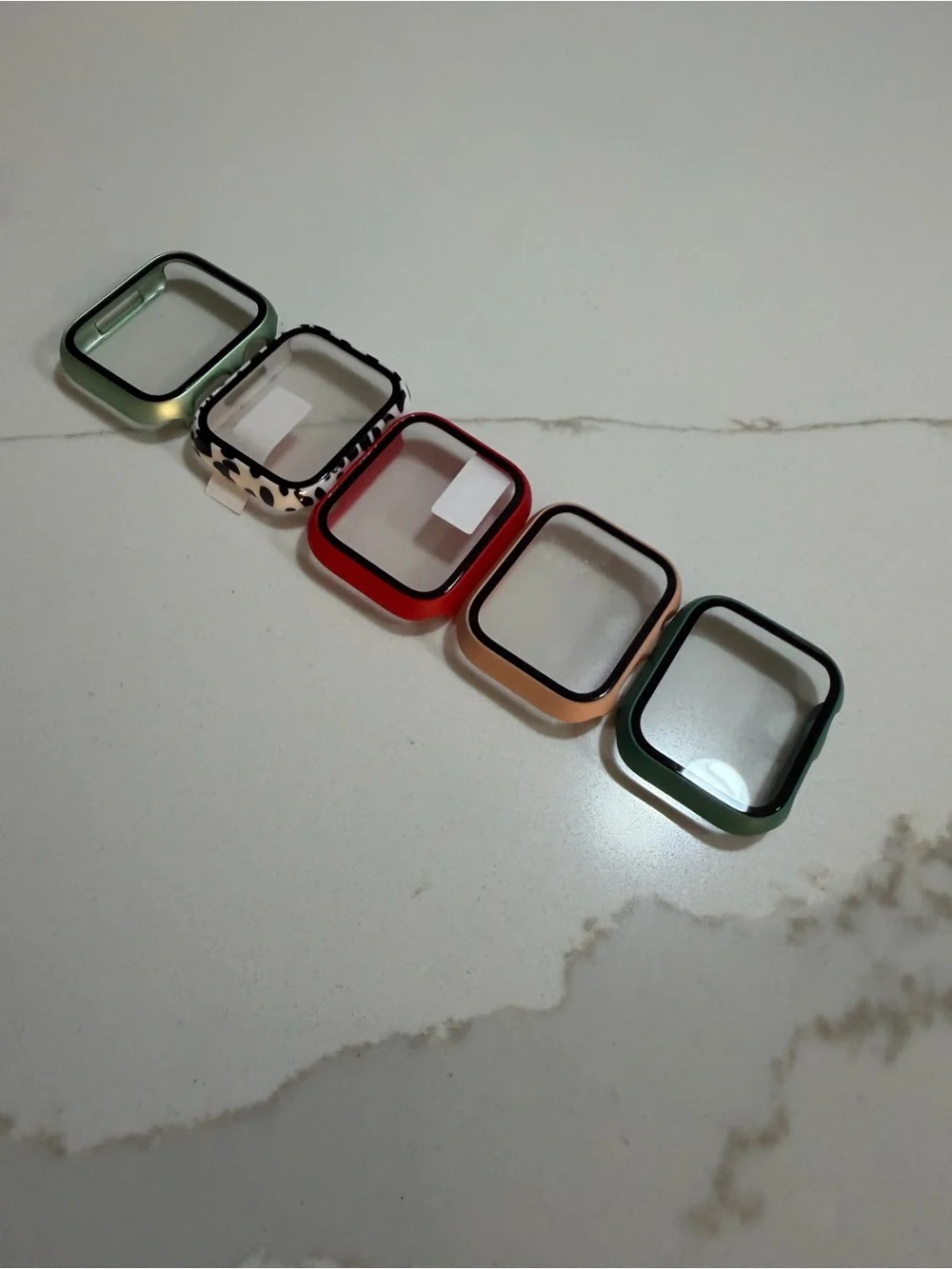 Silicone Apple Watch Style Protective Cases - Multi Color Set